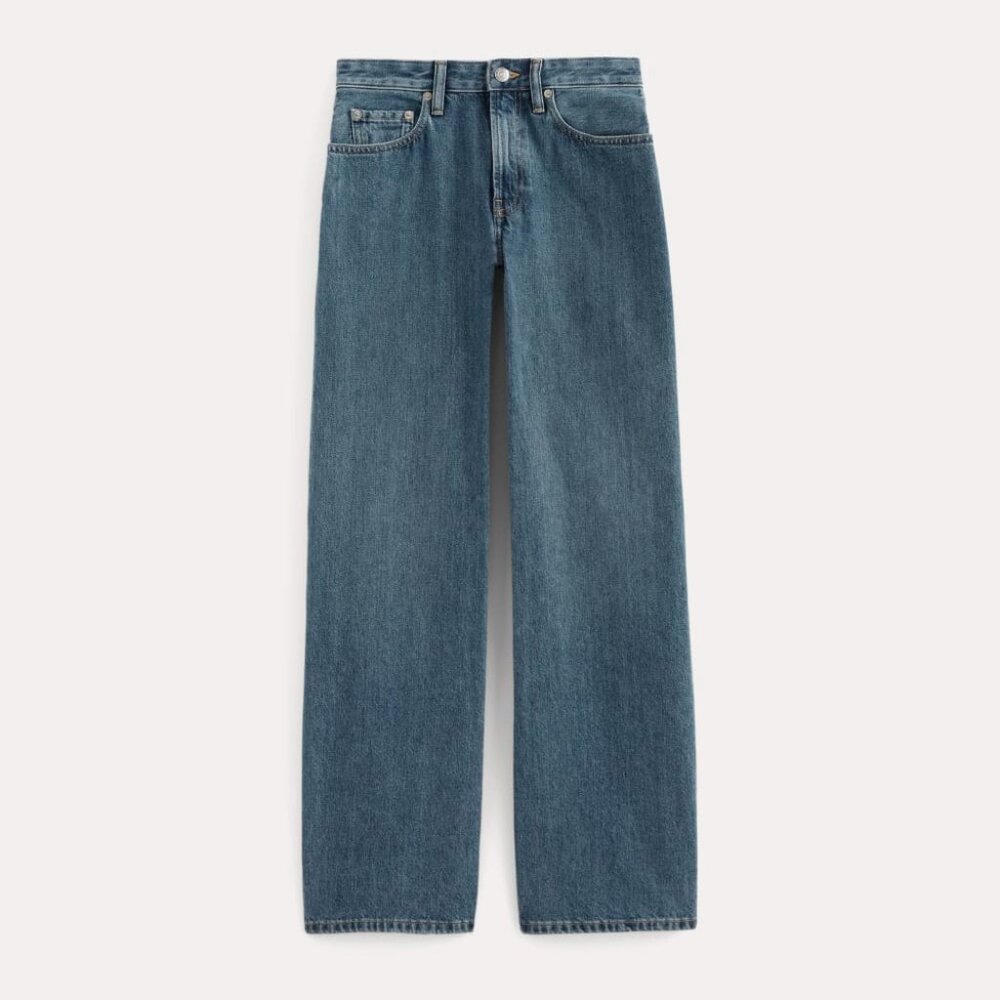 Everlane Women's Mid-Way Jean in Whisper Blue, Size 26